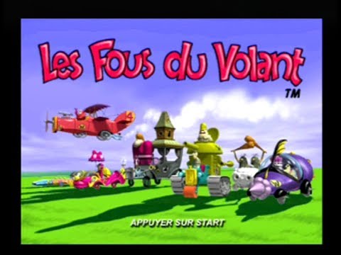 Screen de Les Fous du volant sur PS One