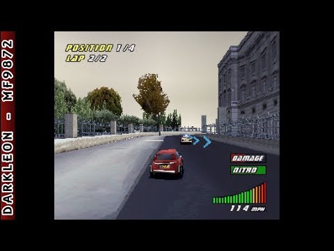 Scène de jeu de London Racer II sur PS One