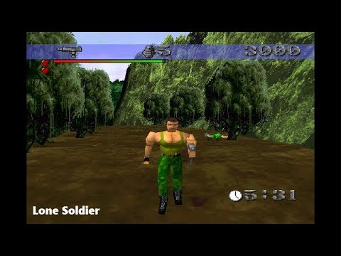 Screen de Lone Soldier sur PS One