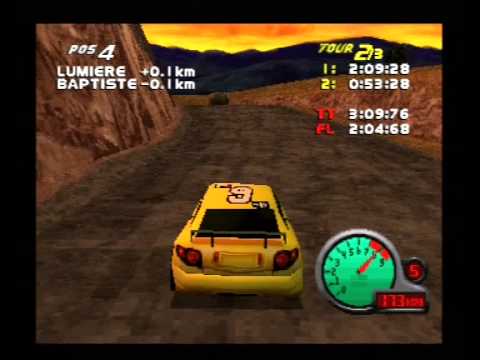 Screen de M6 Turbo racing sur PS One