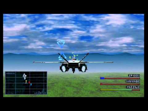 Illustration vidéo de Macross Digital Mission VF-X sur PS One