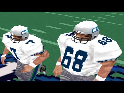 Scène de jeu de Madden NFL 2000 sur PS One