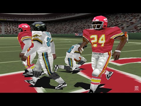 Scène de jeu de Madden NFL 2004 sur PS One
