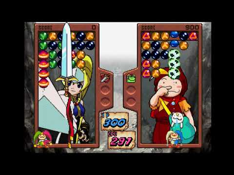 Illustration vidéo de Magical Drop F - Daibouken Mo Rakujyanai! sur PS One