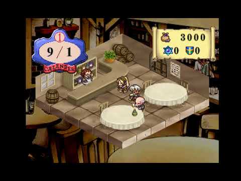 Scène de jeu de Marie no Atelier: Salburg no Renkinjutsushi sur PS One
