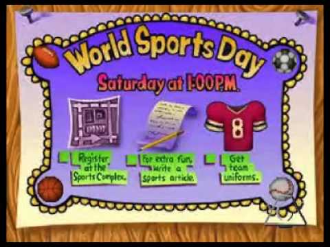 Scène de jeu de Mars Moose Walkabout 3: World Sports Day sur PS One
