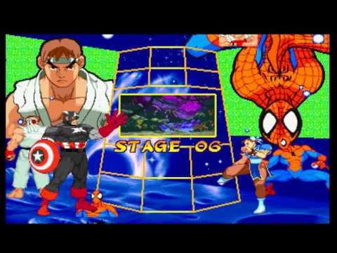 Photo de Marvel Super Heroes vs. Street Fighter sur PS One