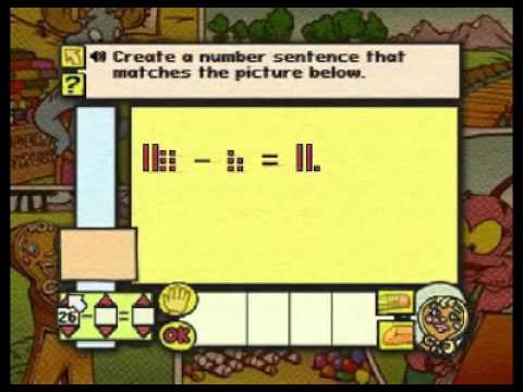 Scène de jeu de Math Gallery Collection 1 sur PS One