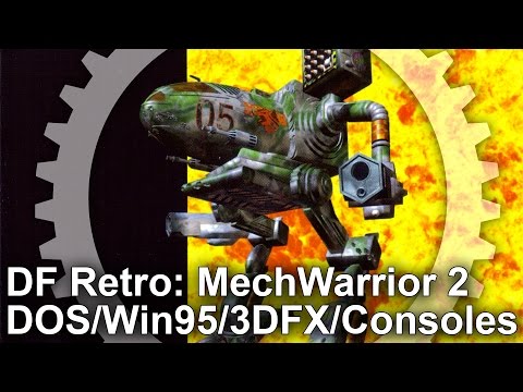 ScĂšne de jeu de MechWarrior 2 sur PS One