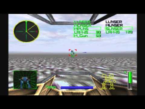 Illustration vidéo de MechWarrior 2 sur PS One