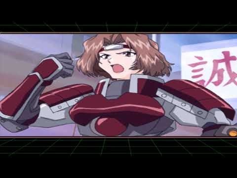 Scène de jeu de Melty Lancer: The 3rd Planet sur PS One