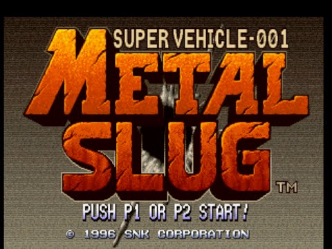 Screen de Metal Slug sur PS One