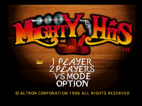 Scène de jeu de Mighty Hits sur PS One