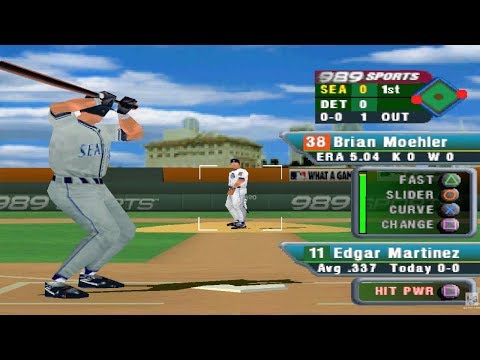 Capture de MLB 2001 sur PS One
