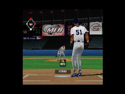 Scène de jeu de MLB 2005 sur PS One