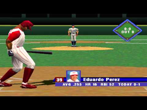 Illustration vidéo de MLB '99 sur PS One