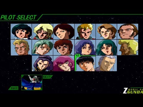 Aperçu du jeu Mobile Suit Z-Gundam sur PS One
