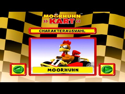 Moorhuhn Kart sur Playstation