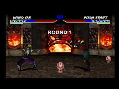 Screen de Mortal Kombat 4 sur PS One