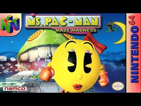 Ms. Pac-Man Maze Madness sur Playstation