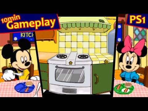 Illustration vidéo de My Disney Kitchen sur PS One