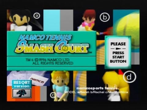 Image du jeu Namco Tennis Smash Court sur Playstation