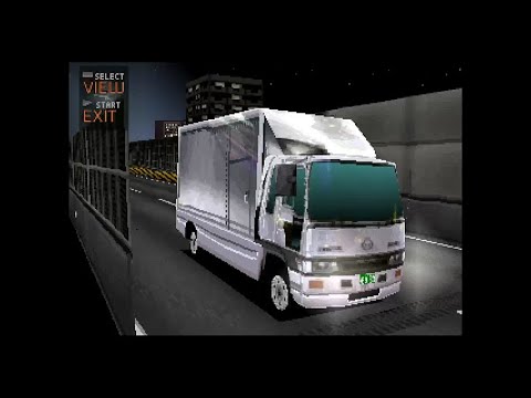 Illustration vidéo de Naniwa Wangan Battle sur PS One