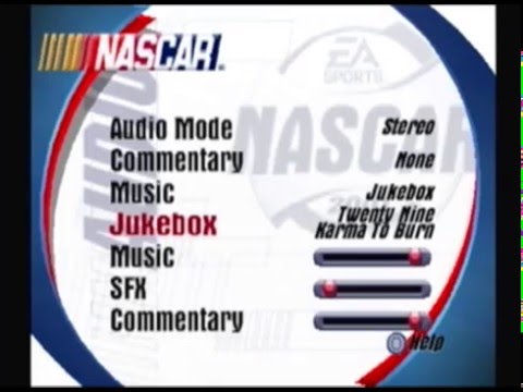Illustration vidéo de NASCAR 2001 sur PS One