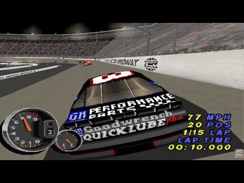 Capture de NASCAR 99 sur PS One
