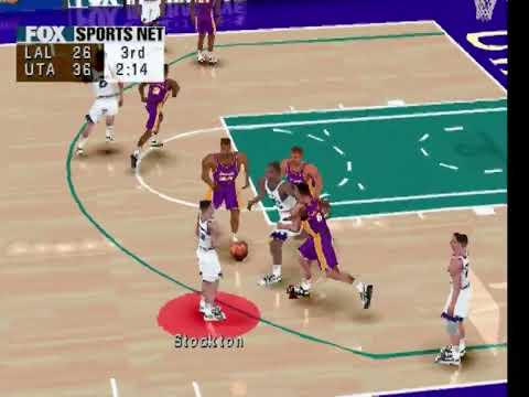 Screen de NBA Basketball 2000 sur PS One
