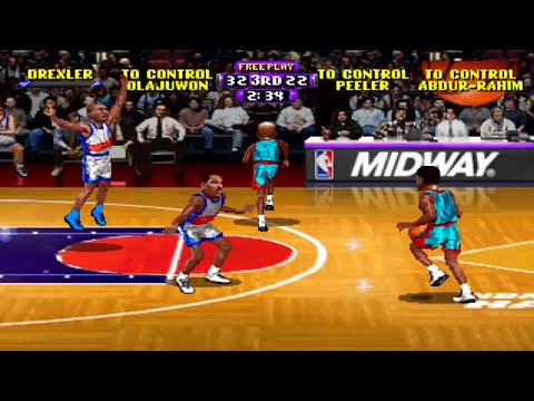 Illustration vidéo de NBA Hangtime sur PS One
