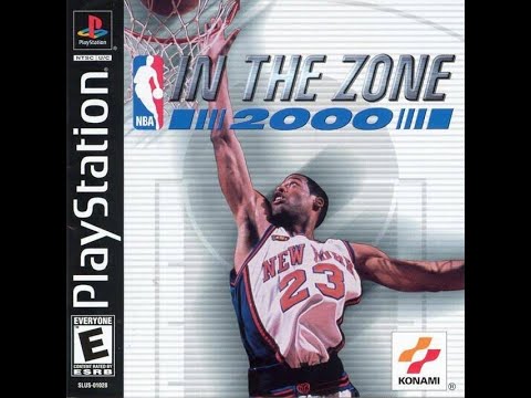 Scène de jeu de NBA In The Zone 2000 sur PS One