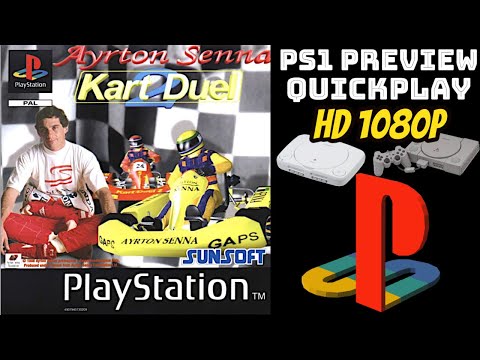 Ayrton Senna Kart Duel sur Playstation