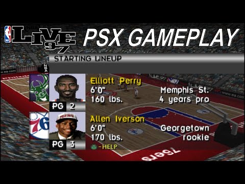 NBA Live 97 sur Playstation