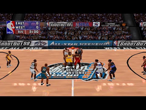 Screen de NBA ShootOut 98 sur PS One