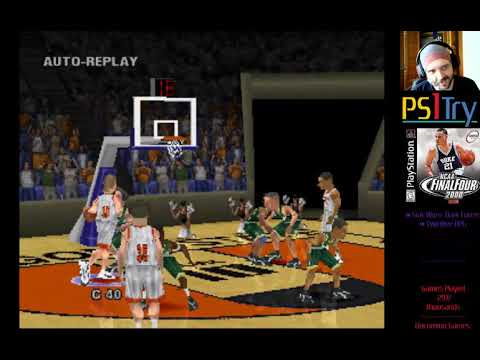 Scène de jeu de NCAA Final Four 2000 sur PS One