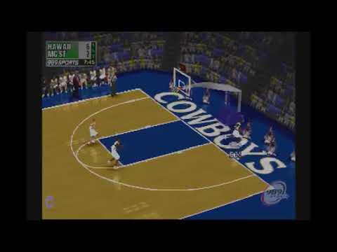 Scène de jeu de NCAA Final Four 2001 sur PS One