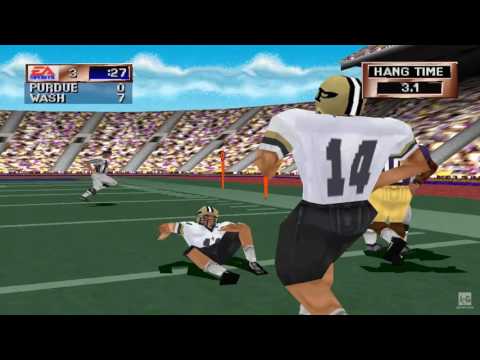 Screen de NCAA Football 2001 sur PS One