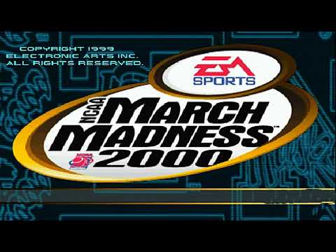 Scène de jeu de NCAA March Madness 2000 sur PS One