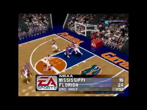 ScĂšne de jeu de NCAA March Madness 2001 sur PS One