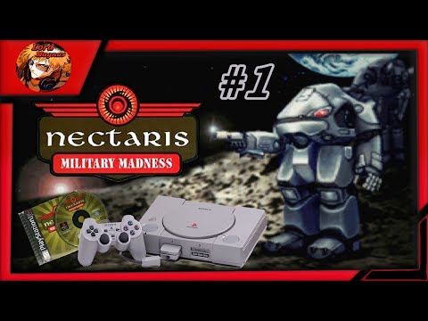 Scène de jeu de Nectaris: Military Madness sur PS One
