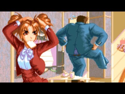 Scène de jeu de Nekketsu Oyako sur PS One