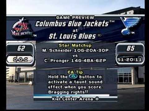 Illustration vidéo de NHL 2001 sur PS One