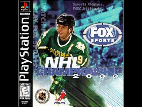 ScĂšne de jeu de NHL Championship 2000 sur PS One