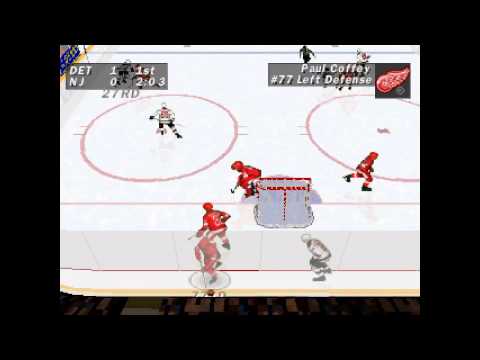 Illustration vidéo de NHL FaceOff sur PS One
