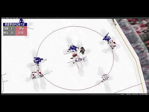 Capture de NHL FaceOff 2001 sur PS One