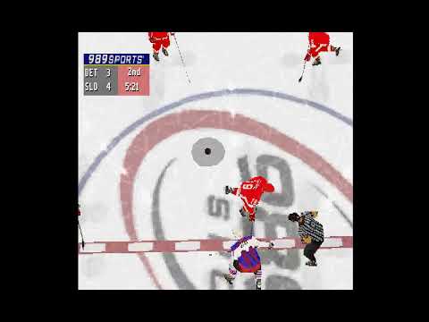 Illustration vidéo de NHL FaceOff 2001 sur PS One