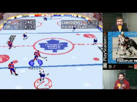 Capture de NHL PowerPlay '96 sur PS One