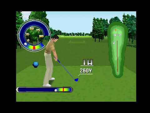 Scène de jeu de Nippon Golf Kyoukai Kanshuu: Double Eagle sur PS One