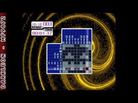 Scène de jeu de Oekaki Puzzle sur PS One